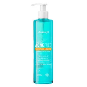 Sabonete Líquido Facial Acnesept AcneFree Pele Oleosa 300ml