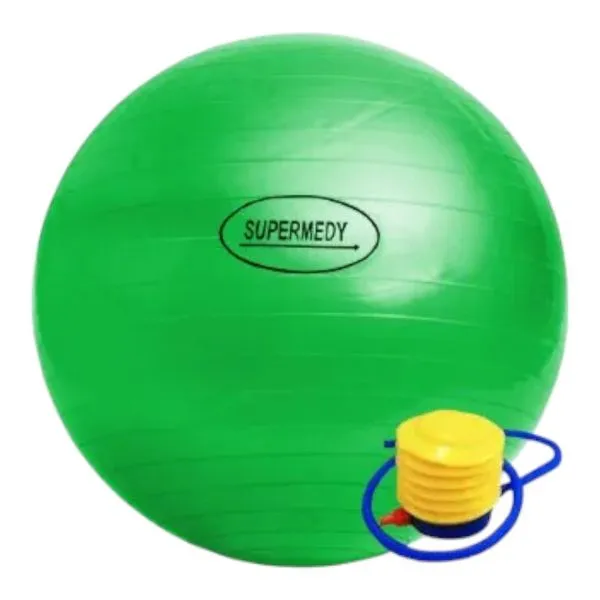 Bola De Ginástica Supermedy 75cm Verde (MP)