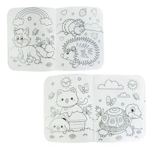 Livro de Colorir Infantil Jp Brink com Giz de Cera Kit 6 Unidades Páginas Destacáveis para Atividades Livro de Colorir Infantil Jp Brink com Giz de Cera Kit 6 Unidades Páginas Destacáveis