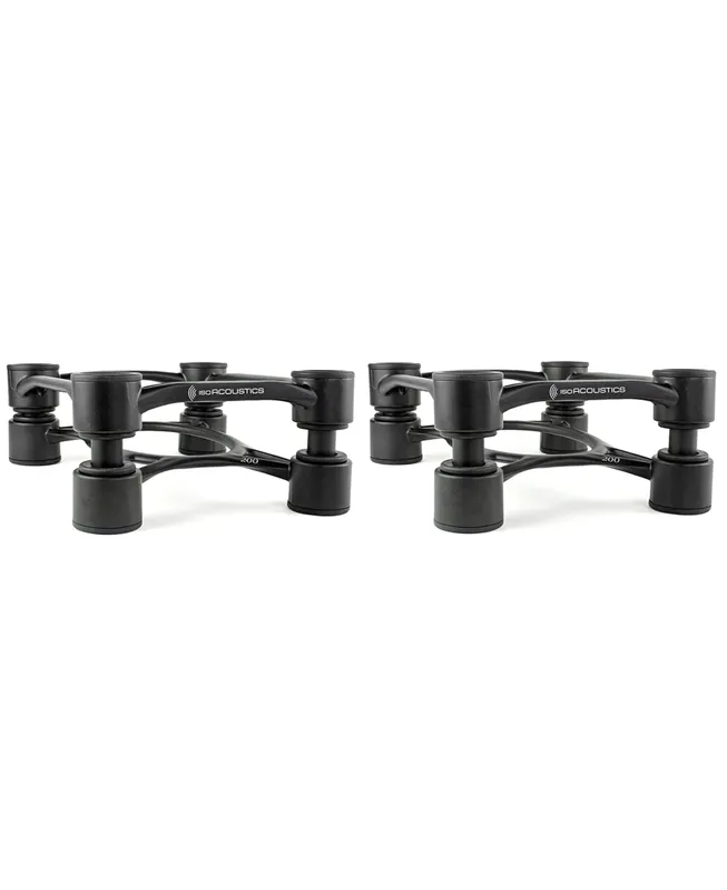 IsoAcoustics Aperta 200 Isolation Caixa Stands Preto ( Par )