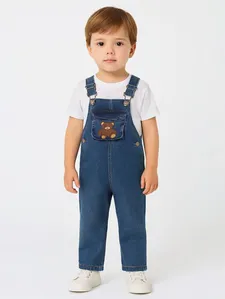 Jardineira Infantil Para Menino - AZUL 3