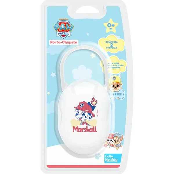 Porta Chupeta Lolly Patrulha Canina