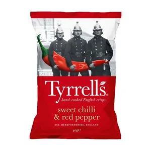 Batata Sabor Pimenta Doce Vermelha Tyrrells 40g