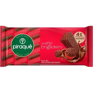 Biscoito Wafer Piraquê Brigadeiro 100g