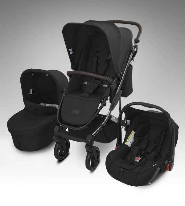Kit Carrinho ABC Design Como 4 Linha Diamond Dolphin Diamante