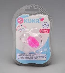 Chupeta Cristal Rosa Tam. 1 Rosa