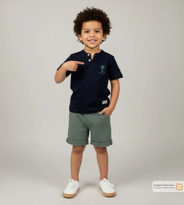 Conjunto Estilo e Conforto Marinho - 2