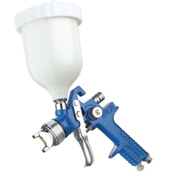 Pistola De Pintura Chiaperini Ch Hg-50 Blue Bico 1.4 Mm Caneca 600 Ml Hvlp