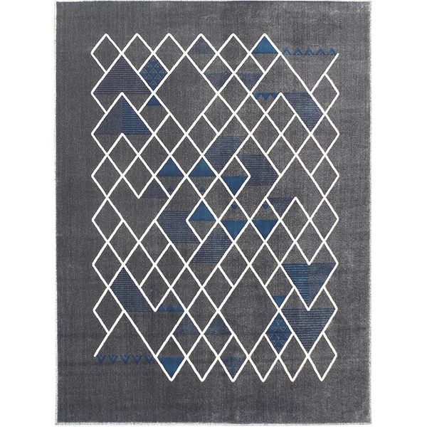 Tapete Para Sala Lyre Anil 1,50x2,00 São Carlos