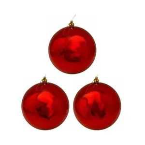 Bola Perolada Global 12 Pecas Vermelho 4cm (MP)
