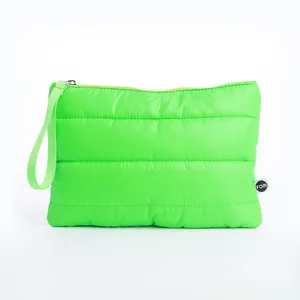 Necessaire Envelope Puffer Verde Mint
