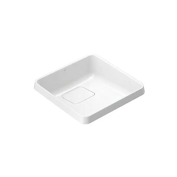 Cuba de Sobrepor Docolflow 30X30 12021863026 Quadrada em Cerâmica Branca para Banheiro Docol Cuba de Sobrepor Docolflow 30X30 12021863026 Quadrada em Cerâmica Branca Docol