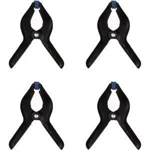Kit Com 4 Unidades Grampos De Nylon Com 3 - 7353 - Brasfort Kit Com 4 Unidades Grampos De Nylon Com 3 - 7353 - Brasfort