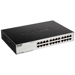 Switch D-Link DGS-1024C 24 Portas Gigabit Ethernet 10-100-1000MBPS Plug And Play Switch D-Link DGS-1024C 24 Portas Gigabit 10-100-1000MBPS