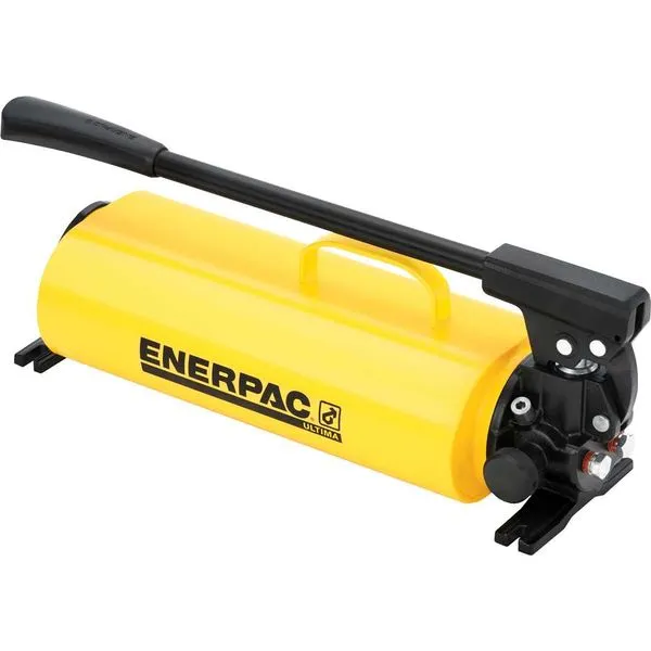 Bomba Hidráulica Manual Simples Ação 2 estágios Capac. 4,1L P801 ENERPAC