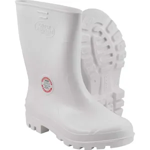 Bota de PVC Cano Médio Branca com Forro Maxisola CCBP3 506 - CALFOR 41