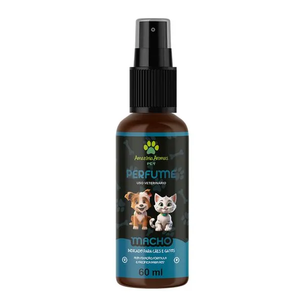 Perfume Pet Macho Para Cães E Gatos 60ml 317 - Amazônia Aromas