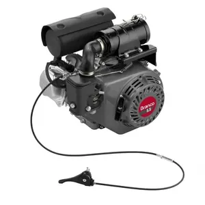 Motor Gas 4t 5,5cv 163cc P.man P/ Compac Solo B4t-5.5 Branco