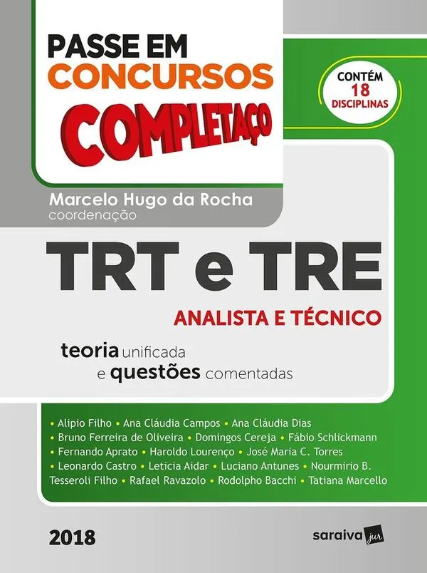 Passe Em Concursos Completaço - Trt E Tre