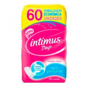 Absorvente Intimus Days Sem Perfume 60 Unidades