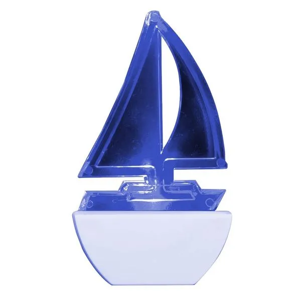 Abajour Luz Noturna Led Barco 220 Volts Azul - 8653 - BRASFORT