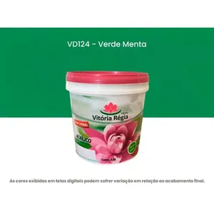 Tinta Acrílica Vitória Régia Econômica Fosco Verde Menta 3,6 Litros (MP)