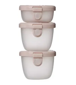 Kit Pote Snack Berry com 3 unidades Bbox Rose