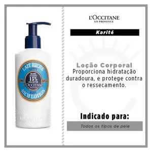 Leite Corporal LOccitane Karite - 250ml