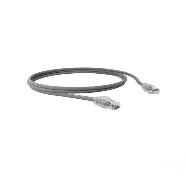 Patch Cord U-UTP Cat.5e CMX T568A-B 1,5m 35104010 Cinza para Voz Dados e Imagens Furukawa Patch Cord U-UTP Cat.5e CMX T568A-B 1,5m 35104010 Cinza Furukawa