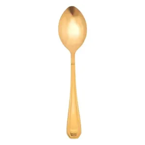 Colher Dourada De Mesa Sopa Jantar Victoria Gold Inox Fratelli