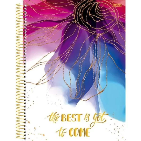 CADERNO ESPIRAL 1/4 CAPA DURA MULHER 80F (17891321103316)