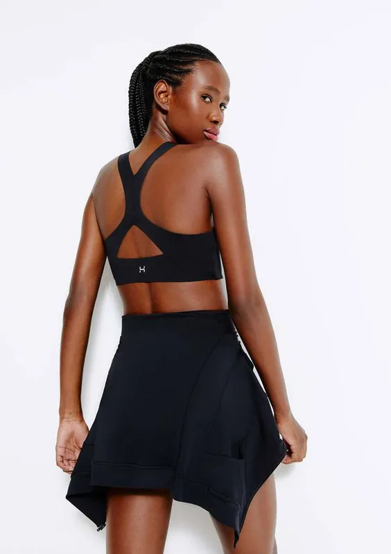Top Esportivo Nadador Alta Performance - Preto P