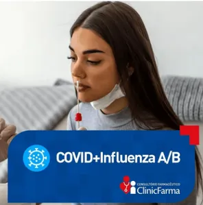 Clinic Farma COVID/FLU A/B Ag Combo ECO Teste