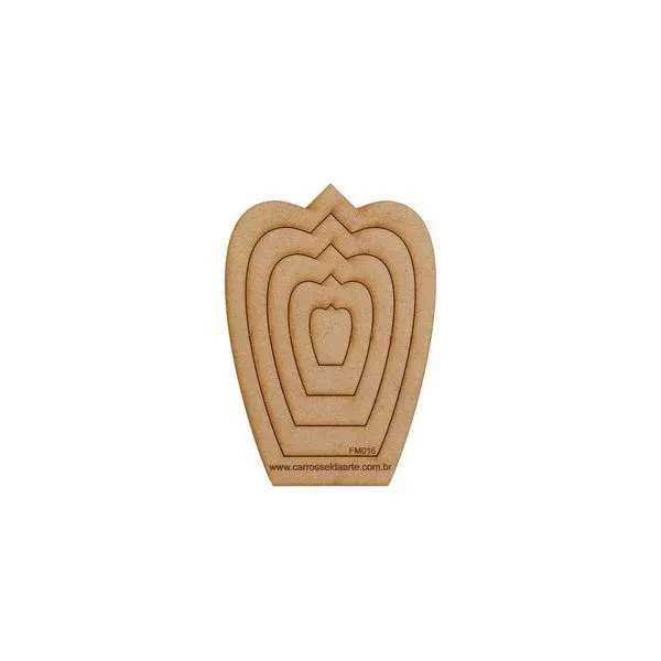 Gabarito Flor Mini Mdf Fm016