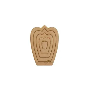 Gabarito Flor Mini Mdf Fm016