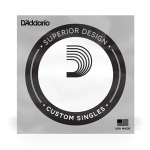 Corda Avulsa para Guitarra CG065 .065 Lisa XL Chromes Jazz Leve D'Addario Corda Avulsa Guitarra CG065 .065 Lisa XL Chromes D'Addario