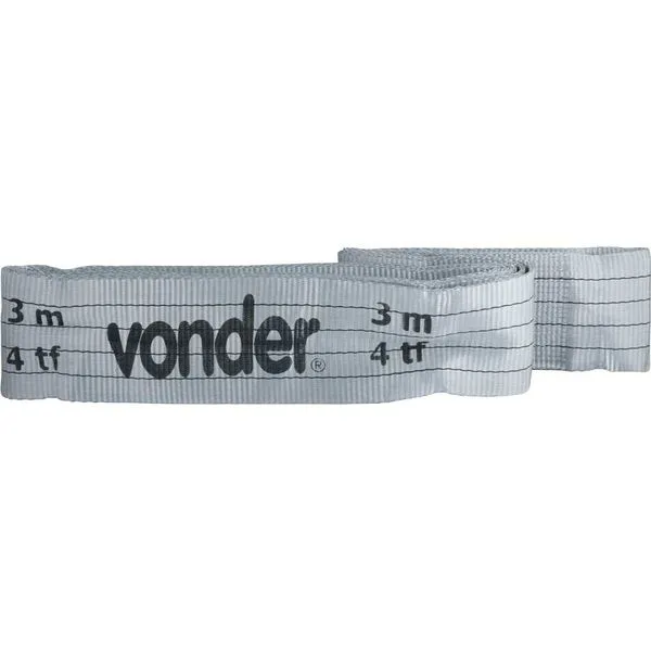 Cinta de Poliéster Anel para Elevação de Cargas 7:1, 3 m, 4 tf - VONDER