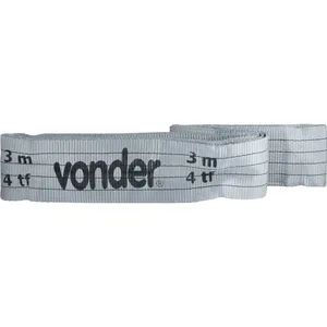 Cinta de Poliéster Anel para Elevação de Cargas 7:1, 3 m, 4 tf - VONDER