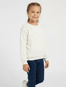 Blusão Infantil Para Menina - OFF WHITE 4