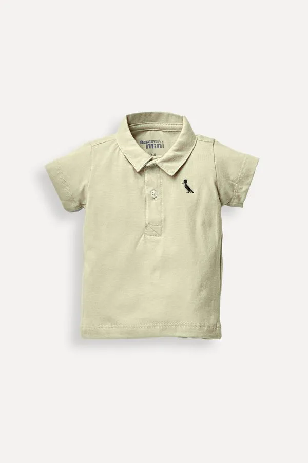 Polo Mc Bb Basica Atc Amarelo Stoned - M