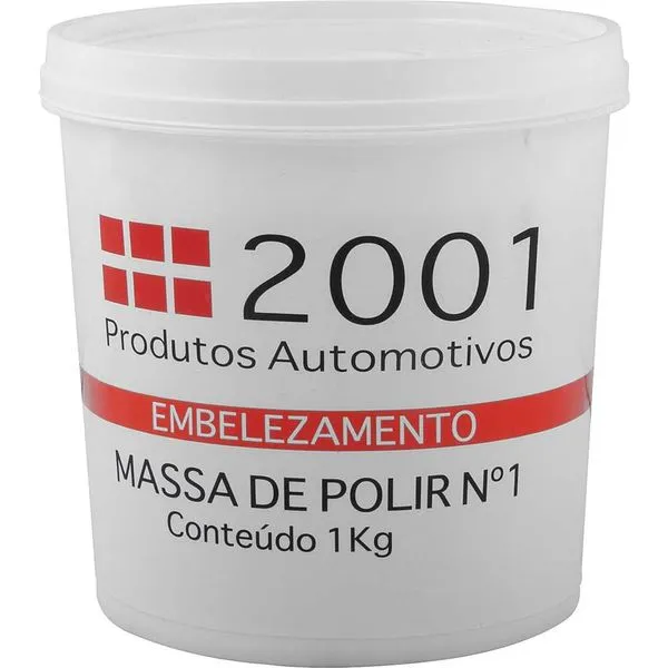 Massa de polir para autos nº 1 1 kg - 2001