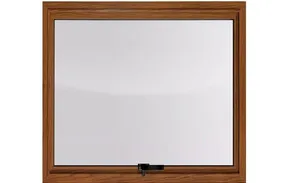Janela Maxim ar alumínio Maxx Madeiro - 80x80