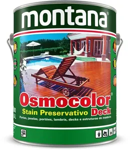 Stain / Verniz Osmocolor Deck Castanho 3,6L