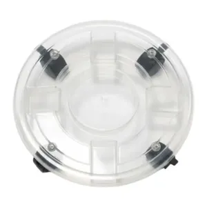 Base Para Vaso Decore Com Rodas Transparente 30x8cm (MP)