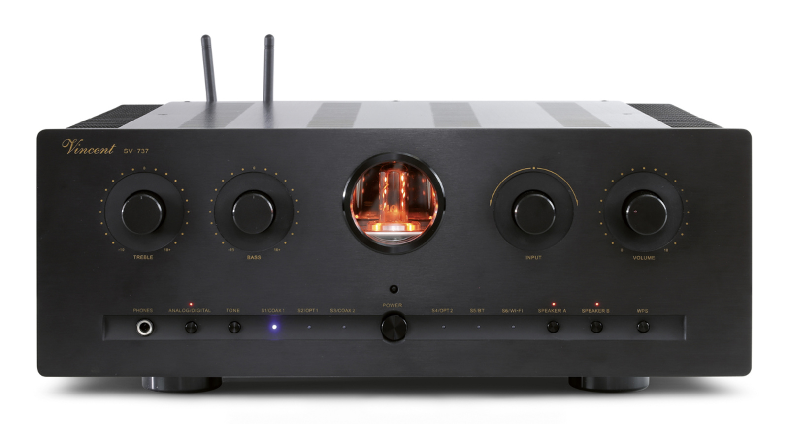 Amplificador Integrado Hibrido Vincent SV-737 Black