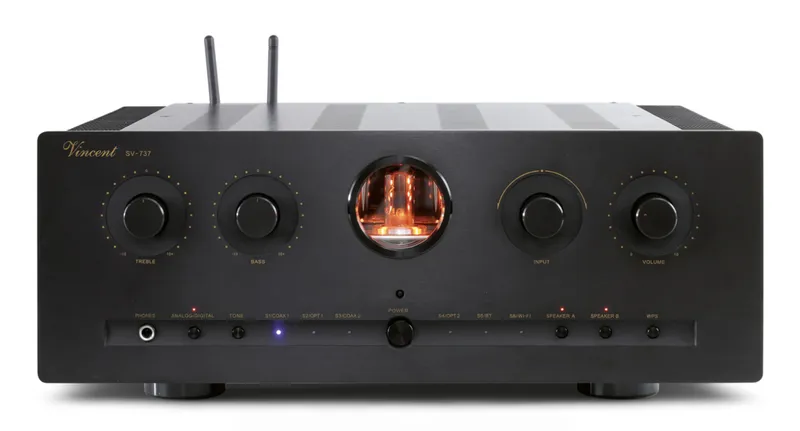 Amplificador Integrado Hibrido Vincent SV-737 Black