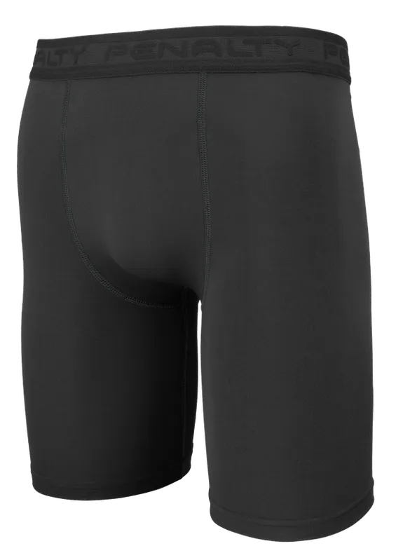 Bermuda Térmica Penalty Flat Masculina Esportiva - Preto M