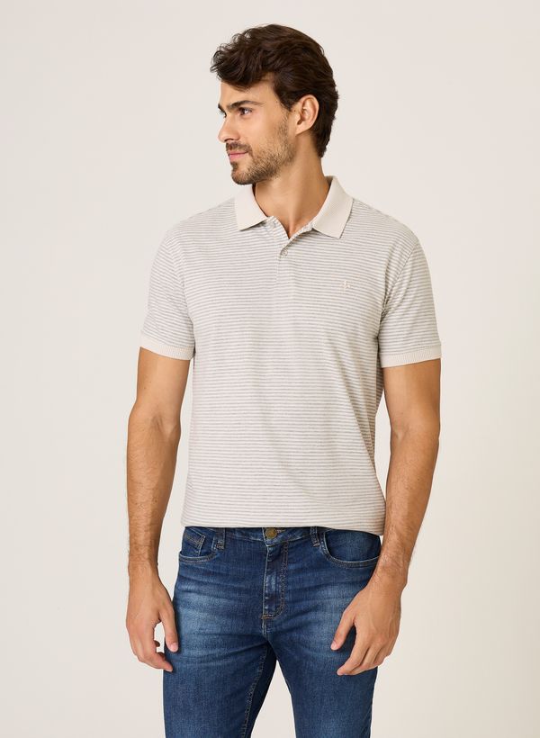 Polo Maquinetada Melange Dudalina Masculina GG