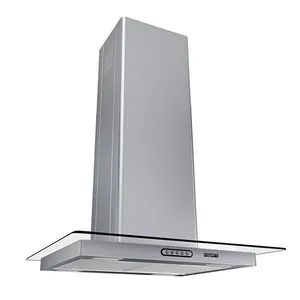 Coifa Ilha 60cm Vidro Reto Fogatti Inox / 220 V