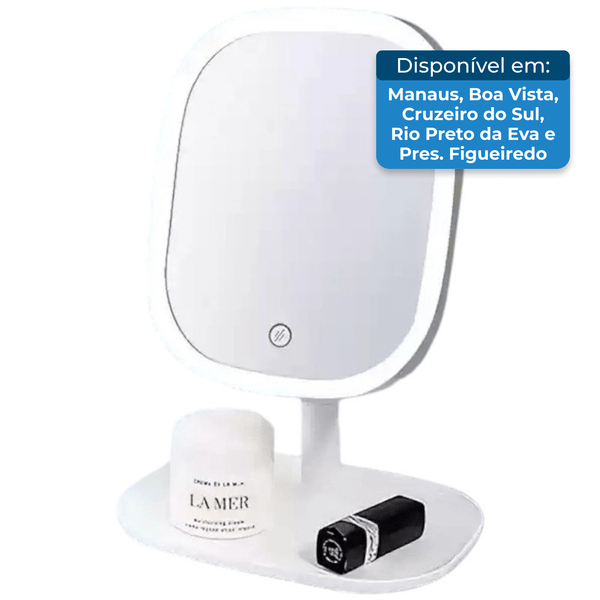 Espelho de Maquiagem LED TAO Branco T-BI